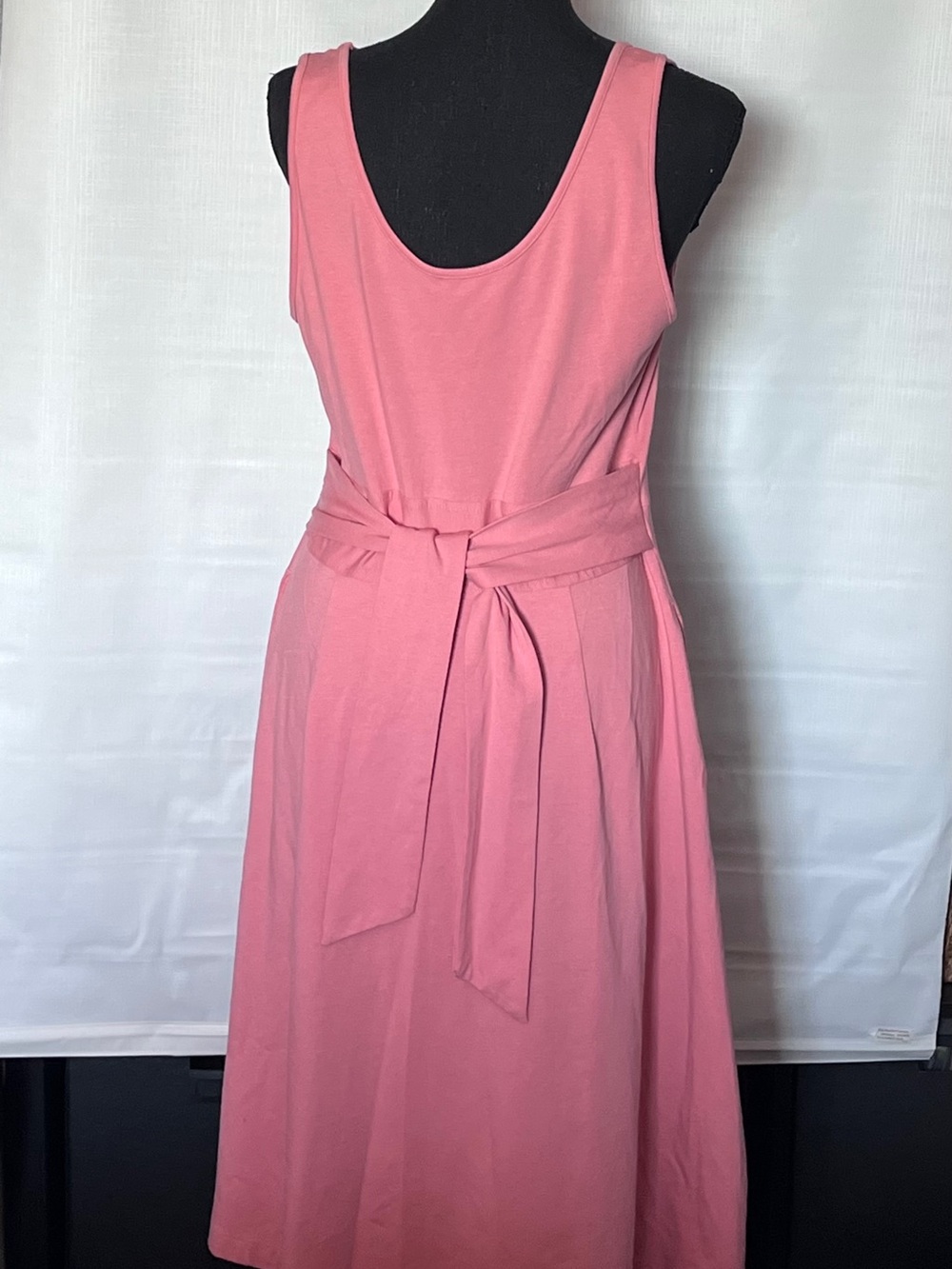 Apt. 9 Sleeveless V-Neck Midi Dress in Rose Pink - Picture 2 of 8